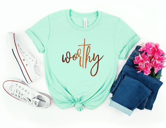 Worthy Shirt, Christian Easter Shirt, Kid Easter Gift