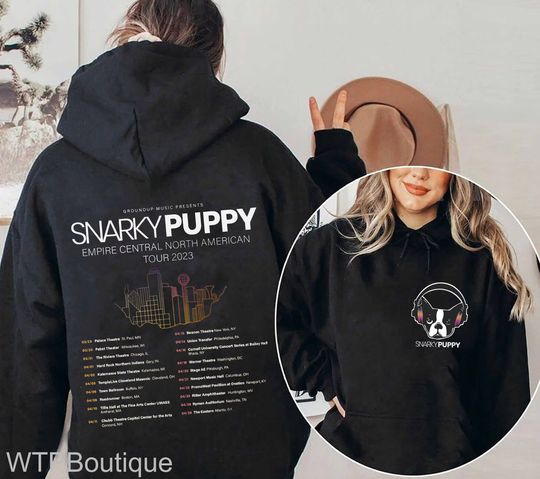 Snarky Puppy North American Tour 2023 Shirt, Snarky Puppy Band Shirt, Snarky Puppy 2023 Tour Shirt