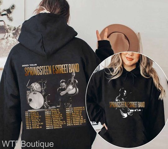 Bruce Springsteen and The E Street Band Tour 2023 Shirt, Springsteen E Street Band 2023 Shirt