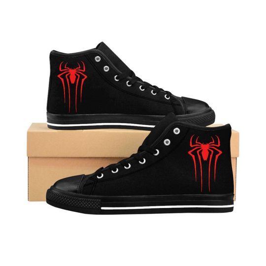 Amazing Spiderman Men's High Top Sneaker