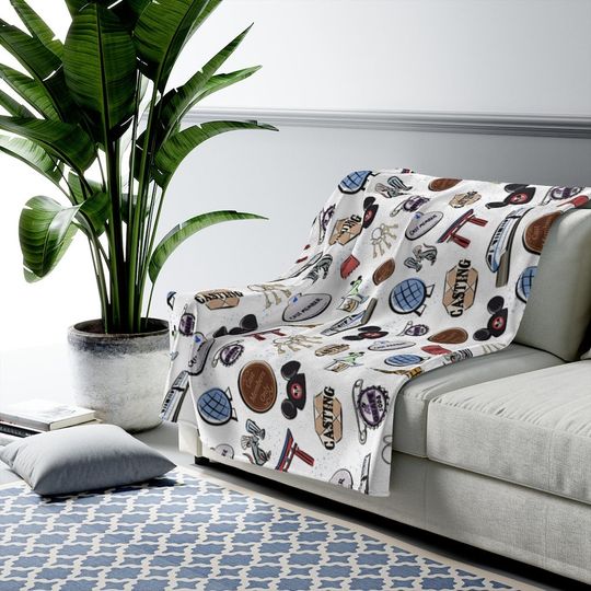 Epcot DCP Blanket, Disney College Program gift,  DCP Gift, DCP Blanket, Disney Epcot