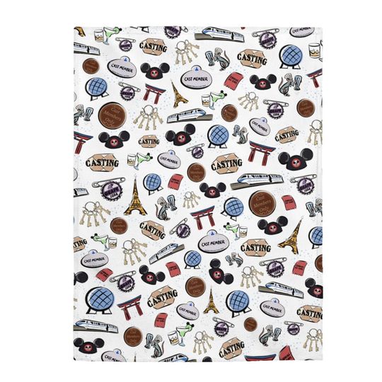 Epcot DCP Blanket, Disney College Program gift,  DCP Gift, DCP Blanket, Disney Epcot
