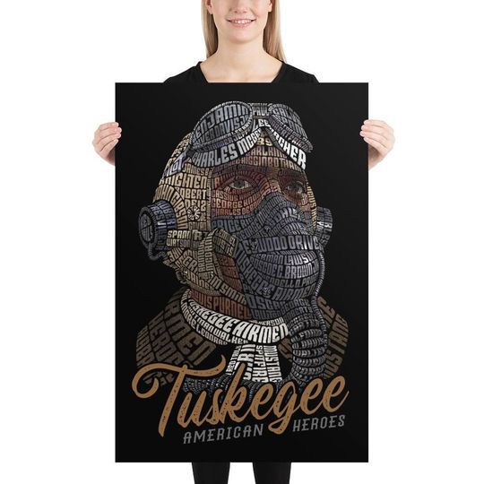 Tuskegee Airmen American Heroes Photo Paper Poster