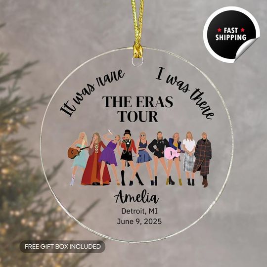 Tay Taylorrr Personalized Christmas Ornament | Christmas Ornament | Merry Christmas | Customize Ornament | Gift for Her | Gift for Family