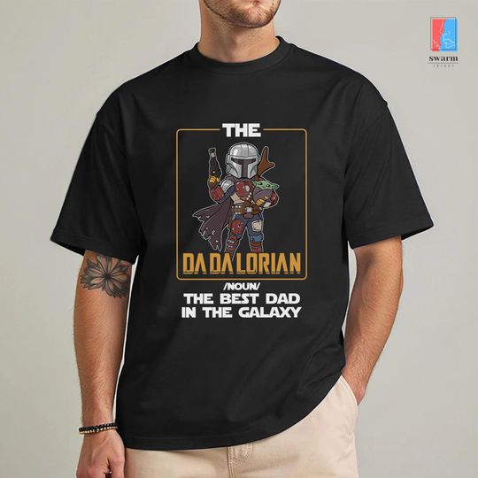 Vintage Starwars The Dadalorian Mineral Wash T-Shirt