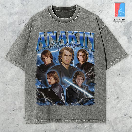 Star Wars Anakin Skywalker Vintage Mineral Wash Tee