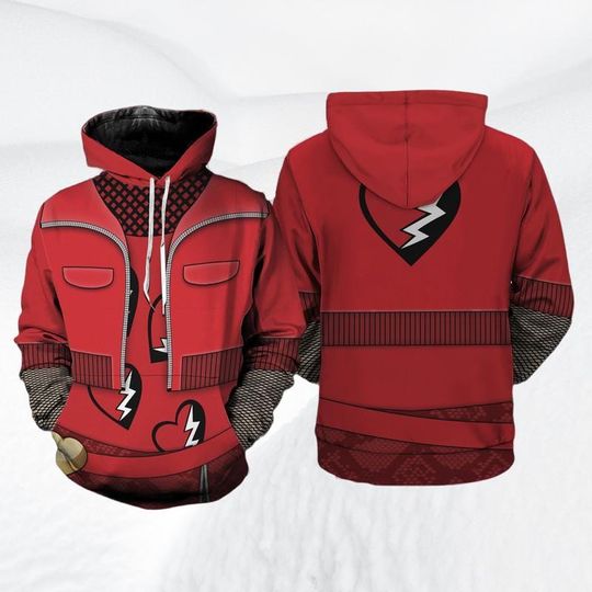 Descendants The Rise Of Red Hoodie, Descendants Zombie Worlds Collide Tour Shirt Disneyland Descendants Shirt Halloween Costume