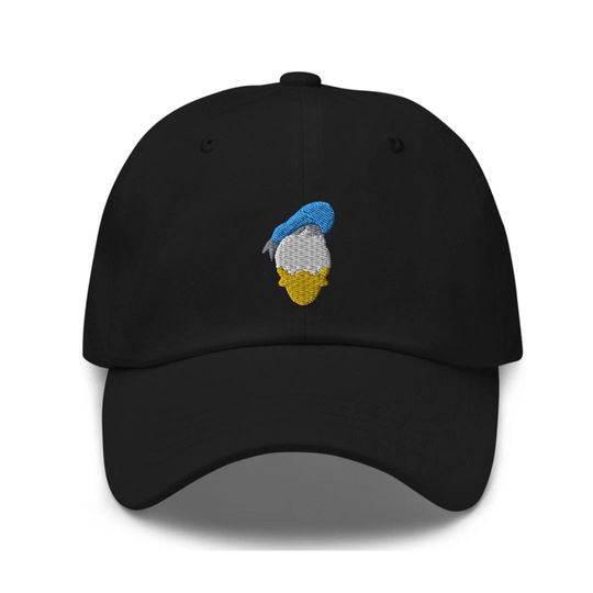 Donald Duck Embroidered Hat - "Dad Hat" Style
