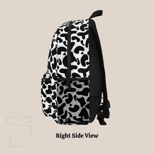 Cow Print Backpack