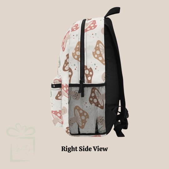 Personalized Boho Mushroom Fungi Backpack