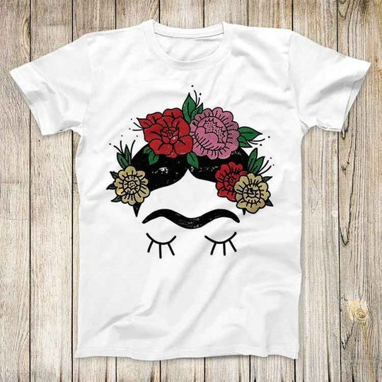 Frida Kahlo Selfie Tee Super Cool Feminist Design Artwork T Shirt