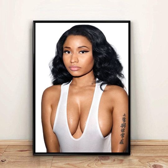 Nicki Minaj Music Poster Canvas Wall Art Home Decor
