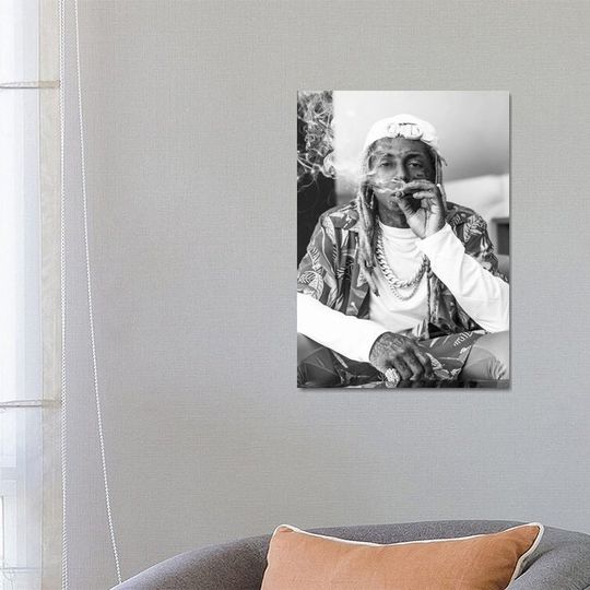 Lil Wayne Poster, Lil Wayne Concert Poster, Retro Music Poster