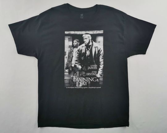 Lebron James Kyrie Irving Shirt Lebron James Kyrie Irving Training Day By Hanes T-Shirt