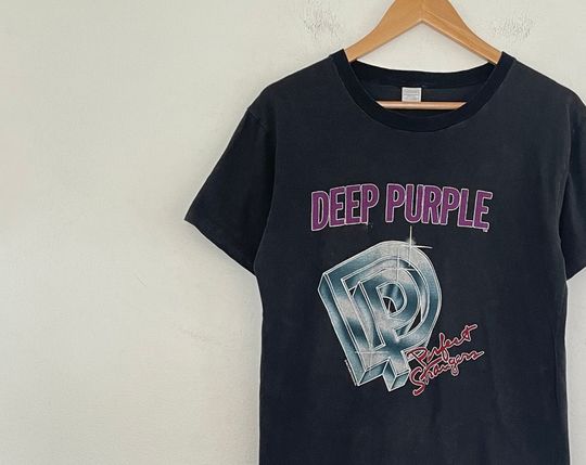 Vtg 1985 DEEP PURPLE Tour T-SHIRT