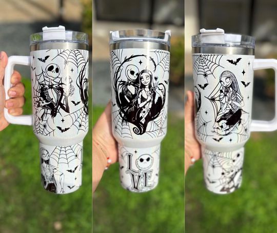 Nightmare Before Christmas 40oz Tumbler