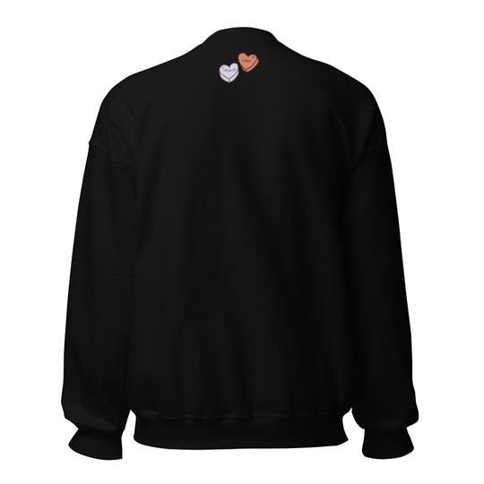 Sweethearts - Lady & the Tramp - Embroidered Crew Neck Sweater (Unisex)