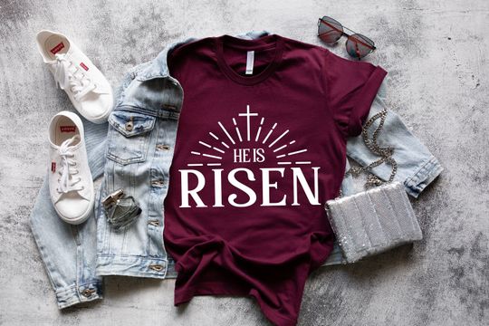 He is Risen Shirt, Christian Easter Shirt, Easter Gifts