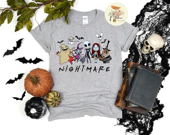 Nightmare Before Christmas Sweatshirt, Disney Halloween Sweatshirt