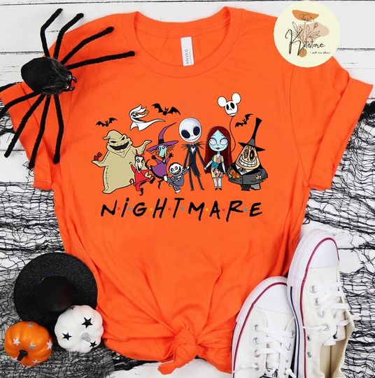 Nightmare Before Christmas Sweatshirt, Disney Halloween Sweatshirt