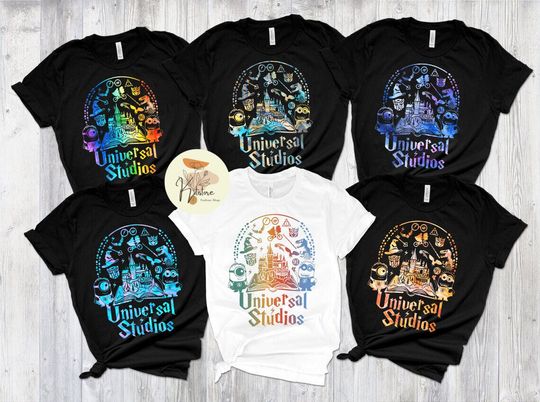 Universal Studios Hologram Shirt, Universal Studios 2023 Shirt