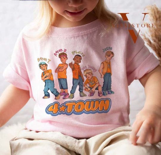 4 Town Retro Turning Red Shirt, Nobody Like U