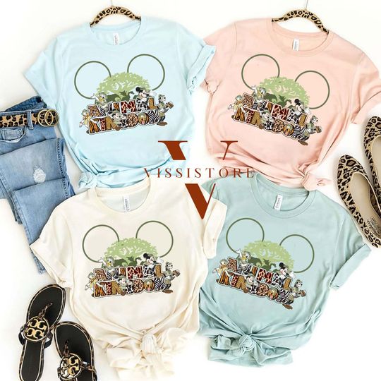 Disney Animal Kingdom Shirt, Mickey And Friends Animal Kingdom T shirt