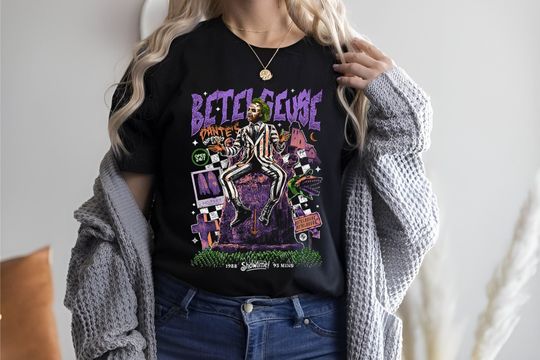 Beetlejuice Halloween Vintage Shirt, Horror Nights Halloween Shirt