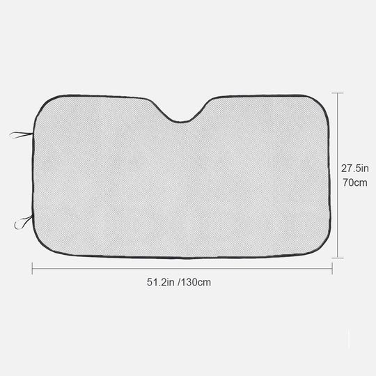 I SAW THAT Jesus Car Sun Shade