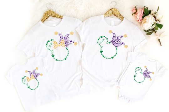 Mardi Gras Disney Trip, Matching Disney Shirts, Mardi Gras 2023