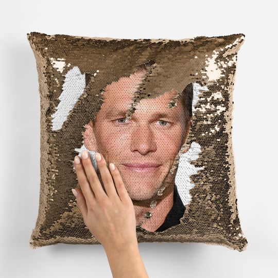 Tom Brady - Fan Sequin Pillowcase