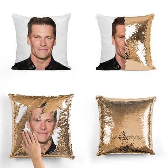 Tom Brady - Fan Sequin Pillowcase
