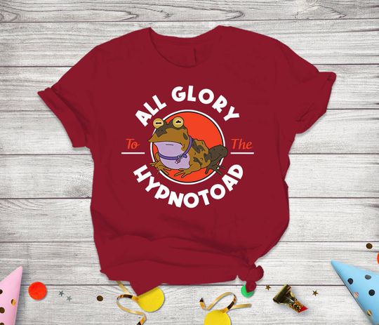 All Glory To The Hypno Toad Vintage Tshirt, Futurama Hypnotoad Shirt