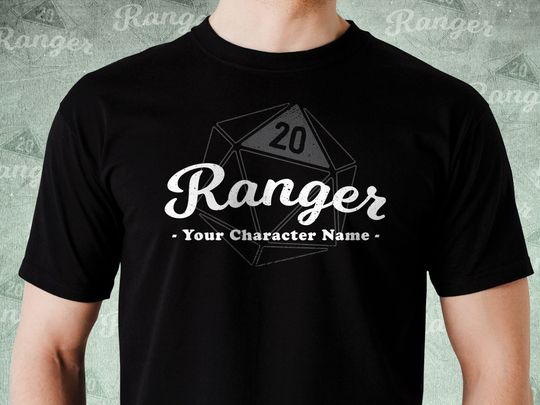 Dungeons & Dragons "Ranger Shirt" with Free Personalisation  Shirt