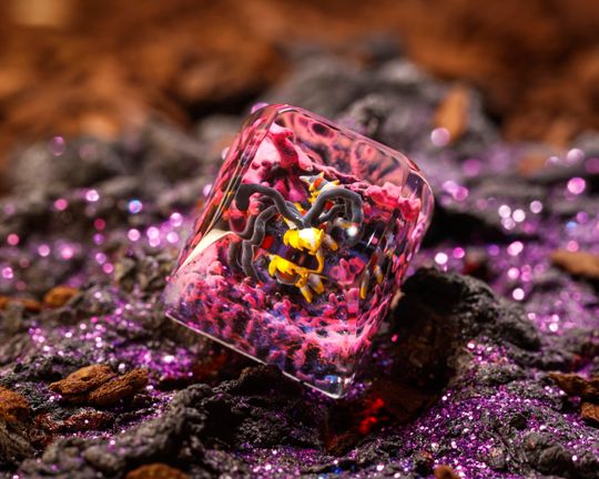 PKM Artisan Keycap, Spacebar Keycap, Keycap Set, Cute Keycap
