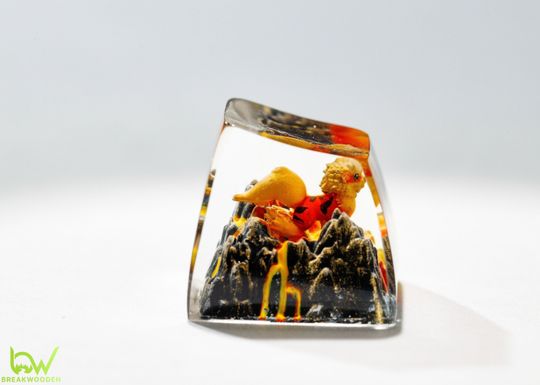 Arcanine PKM Custom Keycaps, Spacebar Keycap, Keycap Set, Cute Keycap