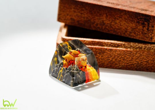 Arcanine PKM Custom Keycaps, Spacebar Keycap, Keycap Set, Cute Keycap