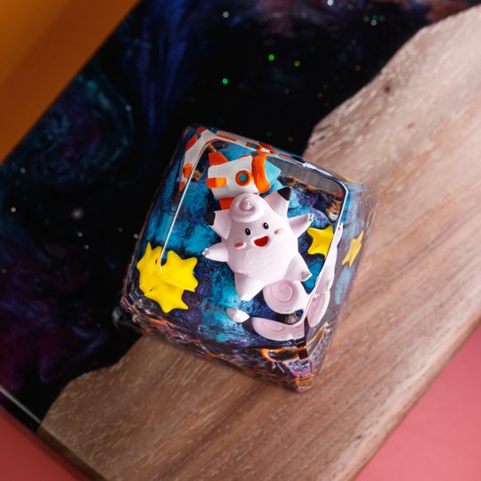 CUTE PKM Artisan Keycap, Spacebar Keycap, Keycap Set, Cute Keycap