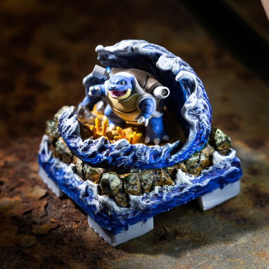 HOT PKM Artisan Keycap, Spacebar Keycap, Keycap Set, Cute Keycap