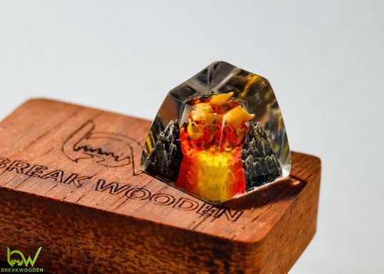 Arcanine PKM Custom Keycaps, Spacebar Keycap, Keycap Set, Cute Keycap