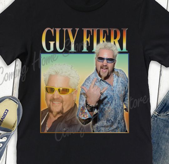 Guy Fieri Shirt Vintage Retro T-shirt