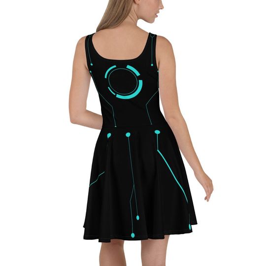The User Skater Dress – Fun Cartoon Style Casual Outfit for Women