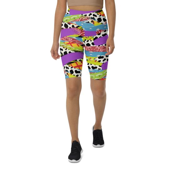 Toys Brushstrokes Biker Shorts