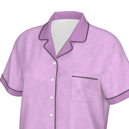 The Rapunzel Women's Pajama Set With Short Sleeve