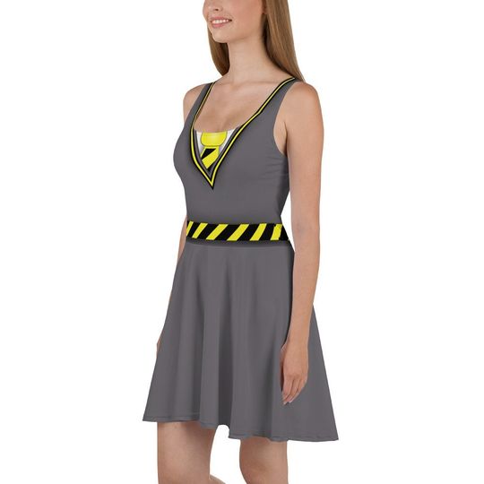 The Loyal House Skater Dress – Fun Cartoon Style Casual Outfit for Women