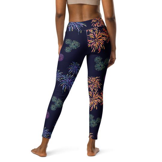 Fireworks Ears Yoga Leggings