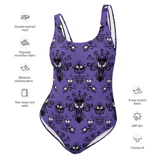Haunted House One-Piece Swimsuit