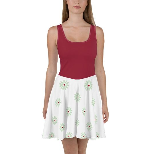 Tightrope Walker Skater Dress – Fun Cartoon Style Casual Outfit for Women