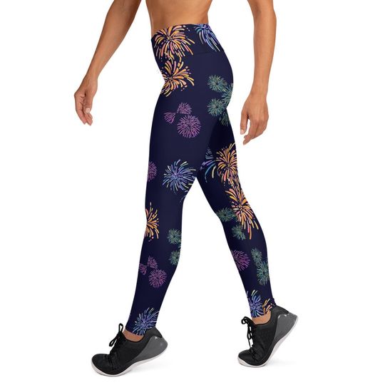 Fireworks Ears Yoga Leggings