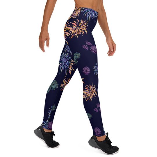 Fireworks Ears Yoga Leggings